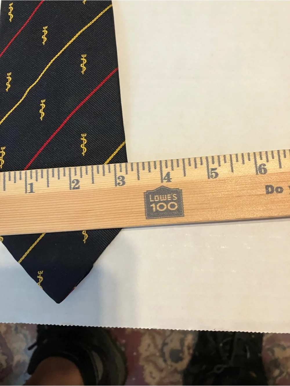Ben Silver Repp tie Silk Navy Red Gold Royal Army Medical
